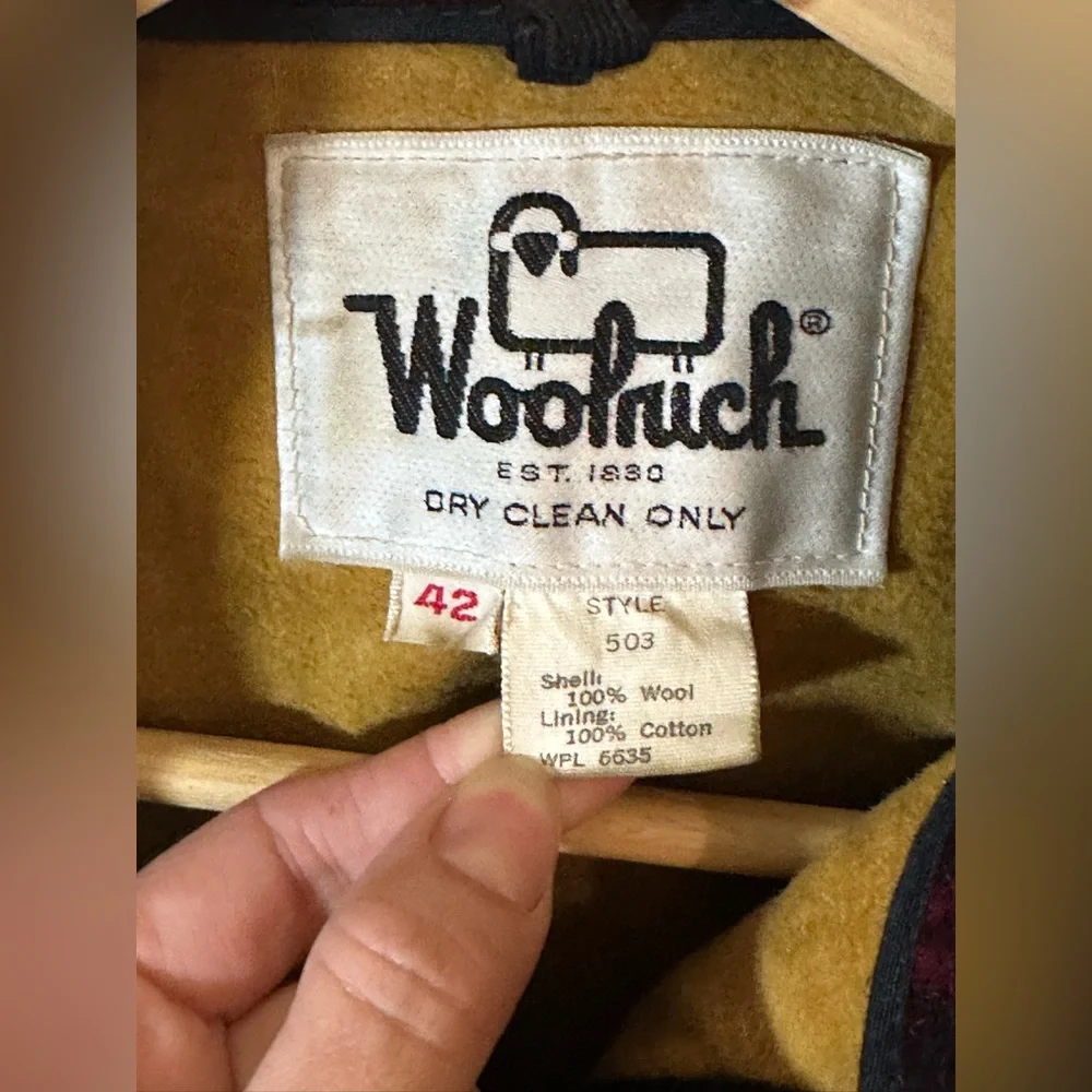 VINTAGE WOOLRICH hunting jacket - Picture 2 of 4